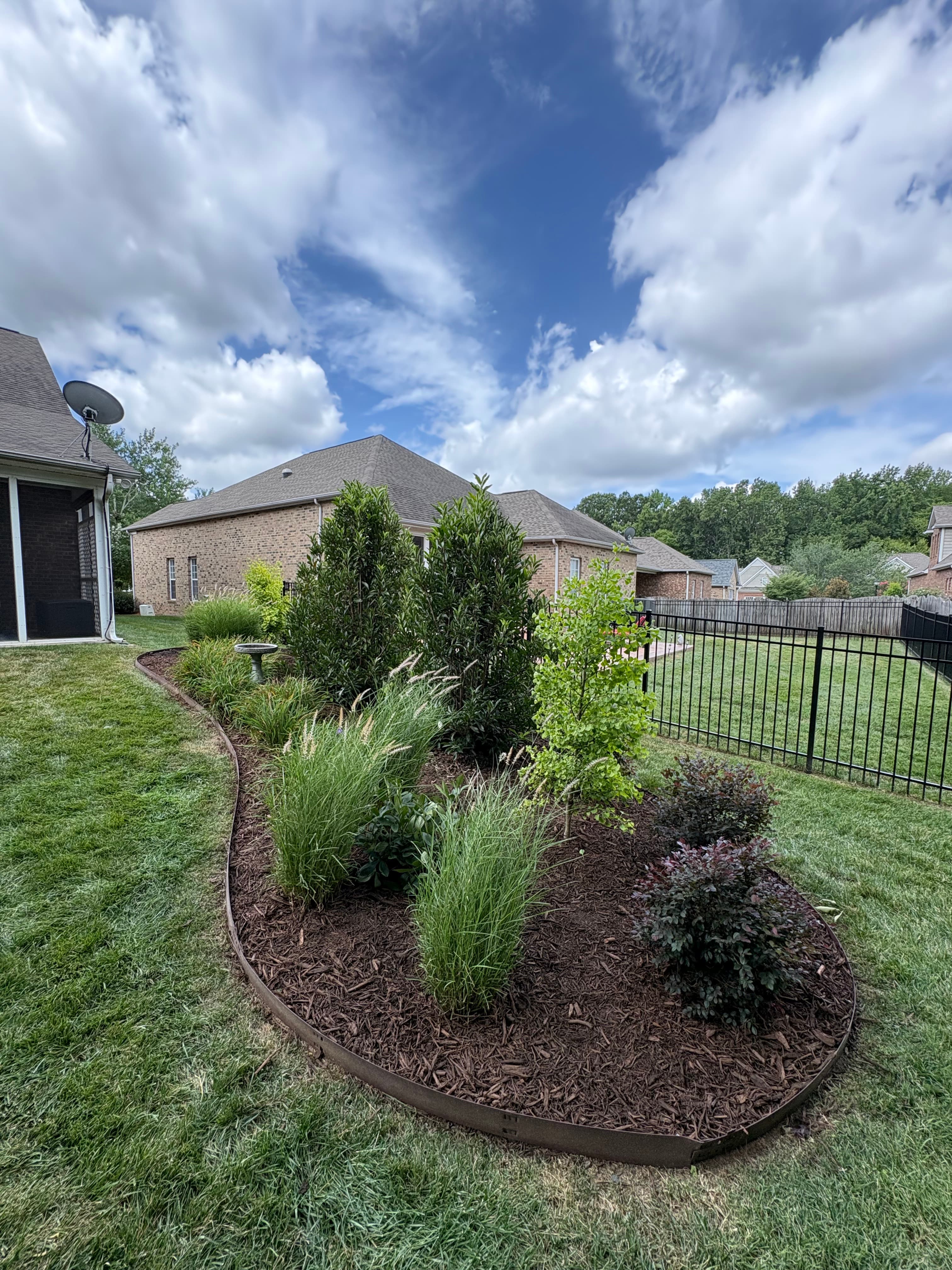 Mulching job 3
